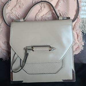 Mackage Beige Keeley Crossbody Bag